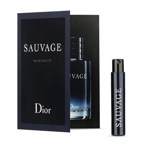 dior sauvage sampler